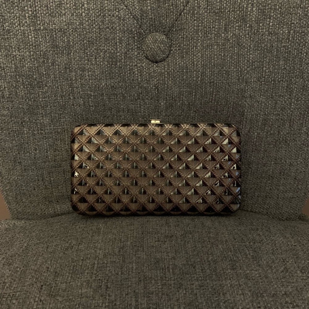 Forever 21 Metallic Clutch Wallet